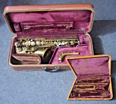 Saxofón alto Selmer Super Balanced Action (SBA) - 1952 Foto 1 de 4