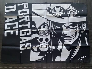 ONE PIECE Tapestry Cloth Poster ACE approx. 1100x800mm Japan Limited Licensed - Picture 1 of 6
