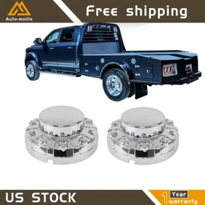 For 2019-2021 Dodge Ram 4500 5500 2Pcs Rear Wheel Center Cap Hub Cap 6PG04SZ0AB - Picture 1 of 12