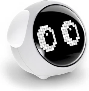 Kids Alarm Clock, Dual Alarm Setting, Adjustable Brightness Night Light, Voice-A - Picture 1 of 7
