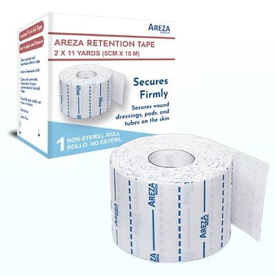 Areza Retention Tape (Surgical Tape) 2" x 11 Y (1 ROLL) - Image 1 of 4