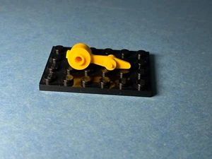 LEGO Switch Tracks #60238 - Interruptor de tiro/pista de tierra de tren amarillo - Parte #2866 - Imagen 1 de 2