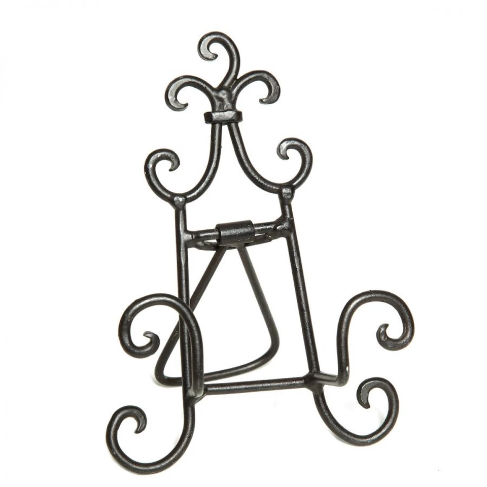 Staffelei aus Metall Halter Fotoständer Fotohalter Regal Bildhalter 16cm - Bild 1 von 1