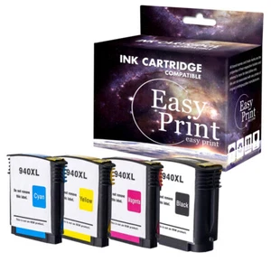 Cartucho de tinta 4PK 940XL repuesto para HP Officejet Pro 8500A-A910a A910g A910n - Imagen 1 de 1
