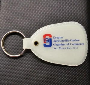 VTG Greater Jacksonville Onslow Chamber of Commerce Glow In The Dark Keychain - Picture 1 of 3