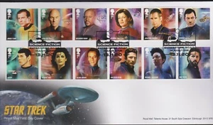 2020 - Star Trek FDC - Enterprise Road, Maidstone Pmk - Sent Post Free - Picture 1 of 3