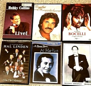 A35 Lot 6 Humperdinck Martino Bocelli Linden Bobby Collins LIVE Lk Neu - Bild 1 von 8