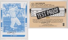 2016 Panini Donruss Test Proof Cyan /49 Ian Kinsler #101