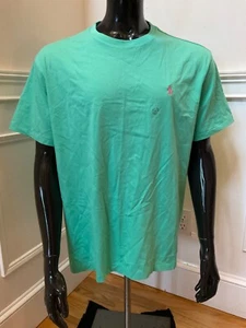 Polo Ralph Lauren Herren klassische Passform Pony Rundhalsausschnitt T-Shirt Tee $ 45,00 grün - Bild 1 von 5
