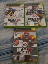 NCAA Football 05,06,07 - Original Xbox Game