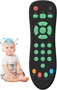 Baby TV Remote Control Toy with Light and Sounds, Kids Musical Early... - Picture 1 of 7