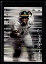 2018 Topps Update Rickey Henderson Black #DB-1