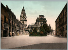 Murcia. Plaza De Palacio Y Catedral.  Pz Vintage Photochromie, España Photochr