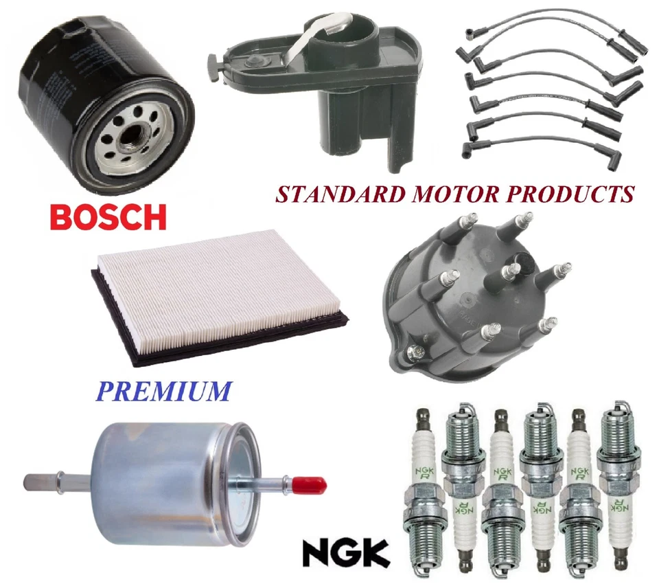 Tune Up Kit Filters Wire Plugs For JEEP GRAND CHEROKEE L6 4.0L No.53006150 93-95 - Image 1 of 1