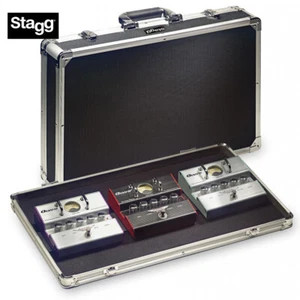 Stagg UPC-535 ABS Hard Case for Guitar Effects Pedals - Black - Picture 1 of 1