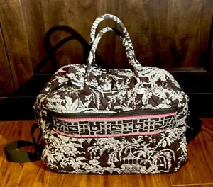 "Bolso de lona VERA BRADLEY IMPERIAL TOILE Weekender Carry On 18"" correa bandolera" - Imagen 1 de 12