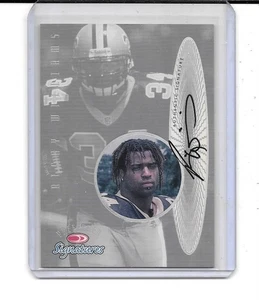 1999 DONRUS PREFERRED RICKY WILLIAMS AUTO ON CARD AUTOGRAPH SAINTS - Bild 1 von 1