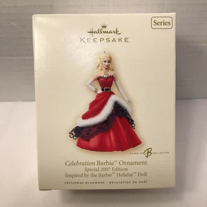 HALLMARK KEEPSAKE ORNAMENT "CELEBRATION BARBIE" - 2007 - Picture 1 of 4
