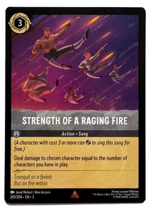 Lorcana Stärke eines wütenden Feuers 201/204 Aufstieg der Flutgeborenen - Bild 1 von 2