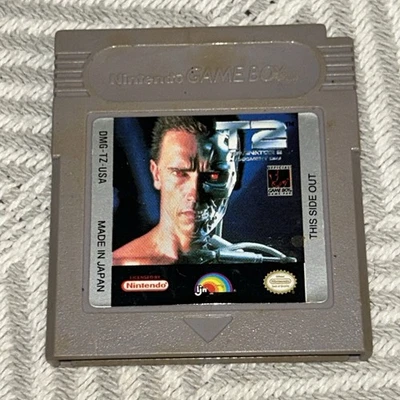 Terminator 2 T2: Judgment Day (Nintendo Game Boy, 1991) Tested & Working H4 - Image 1 of 2