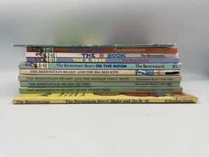 Lot Of 10 Vintage Berenstain Bears Books Bright And Early Dr Seuss Cub Club - Imagen 1 de 5