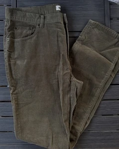 Pantalón Taylor Stitch The Slim Todo el Día en Cordón de Ciprés 100% Algodón Orgánico 35 X 32 - Imagen 1 de 4