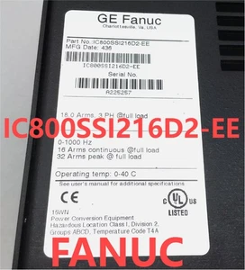 1PC NEW GE Fanuc IC800SSI216D2-EE Series Servo Drive Motor Controller IN BOX - Picture 1 of 6