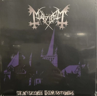 Mayhem - De Mysteriis Dom Sathanas LP 2008 Back On Black – BOBV048LP [Purple] UK - Image 1 of 3