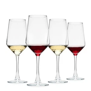Wine Glasses Set of 4, 13.5oz Red & White Wine Glass for Party, Long Stem Win... - Picture 1 of 6