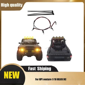 Lámpara de techo LED luces domo para HPI venture 1/18 HILUX RC oruga coche HAU - Imagen 1 de 7