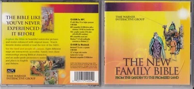 Vintage New Family Bible (Windows/Mac, 1993) *COMPLETE* - Image 1 of 2