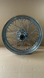 Harley Davidson 16x3.00 Rear Spoke Wheel Rim – Chrome – T16x3 DOT - Picture 1 of 13