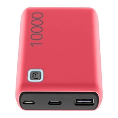 Cellularline Power Bank ESSENCE 10000 Caricabatterie portatile extra compatto RE - Immagine 1 di 3