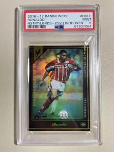 2016-17 Panini WCCF Ronaldo Refractor Card PSV Brazil PSA9 MINT - Picture 1 of 2