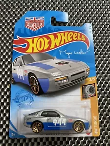 Hot Wheels ‘89 Porsche 944 Turbo  - HW Turbo 2/5 - 45/250 - Long Card - Picture 1 of 2