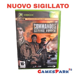 COMMANDOS STRIKE FORCE XBOX GIOCO NUOVO PER Italiano PAL DI DA X GUERRA SEALED - Bild 1 von 3