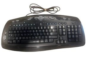 Logitech Corded Keyboard Model # Y-BH52 Tested And Working- PS2 Plug - Picture 1 of 5