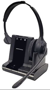 Plantronics WO2 Wireless Mono Headset WH300 System Tested Black
