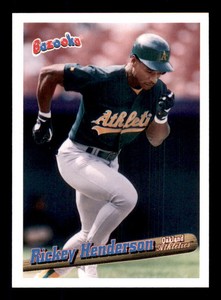1996 Bazooka #129 Rickey Henderson EX