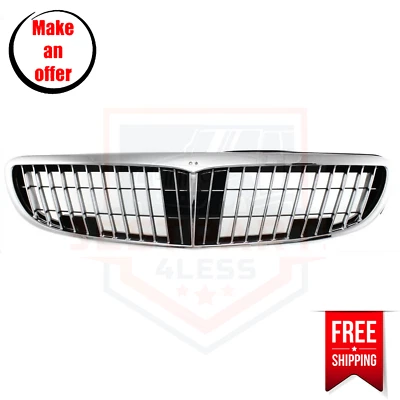Grille plastic chrome shell w/black insert for 2000-2001 Infiniti I30 Base, T - Image 1 of 4
