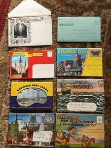Lote de vistas de recuerdo de postales vintage Hollywood San Francisco California árboles grandes - Imagen 1 de 12