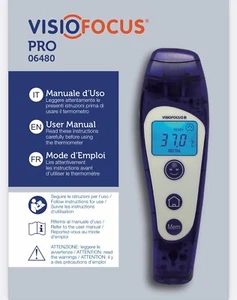 New VisioFocus Pro 06480 Professional Non-Contact Forehead Infared Thermometer - Picture 1 of 6