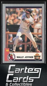 Wally Joyner 1990 California Angels Smokey The Bear SGA #9 California Angels - Imagen 1 de 2