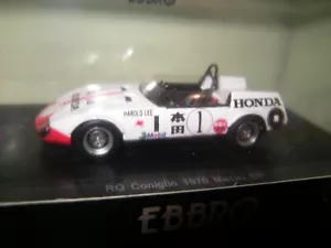 1:43 Ebbro Racing Honda RQ Coniglio 1970 Macao GP #1 in confezione originale - Foto 1 di 1