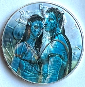 Avatar - American Silver Eagle 1oz .999 Limited Edition Silber Dollar Münze - Bild 1 von 6