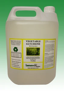 Vegetable Glycerine EP/USP Grade - 5 Litres - Picture 1 of 1