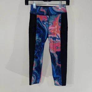 Avia Athletic Legging Pants Space Swirl Multicolor Girl Size 6/6X Small S - Picture 1 of 5