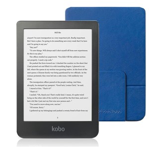 Kobo Clara HD eReader and Sleepcover Bundle (Blue)