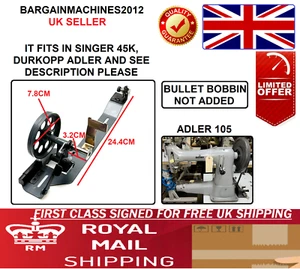BOBINA BOBINA PARA BULLET BOBIN SINGER 45K & ADLER 105 MÁQUINA DE COSER INDUSTRIAL - Imagen 1 de 5