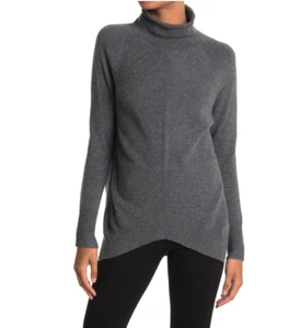 Suéter alto/bajo cuello alto cuello alto GRIFFEN CASHMERE (talla M) - Imagen 1 de 1